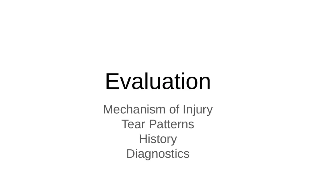 The Meniscus: Injuries, Management and - slide 15 of 74