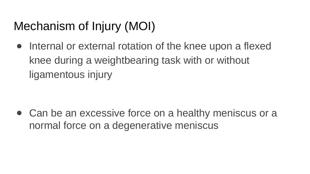 The Meniscus: Injuries, Management and - slide 16 of 74