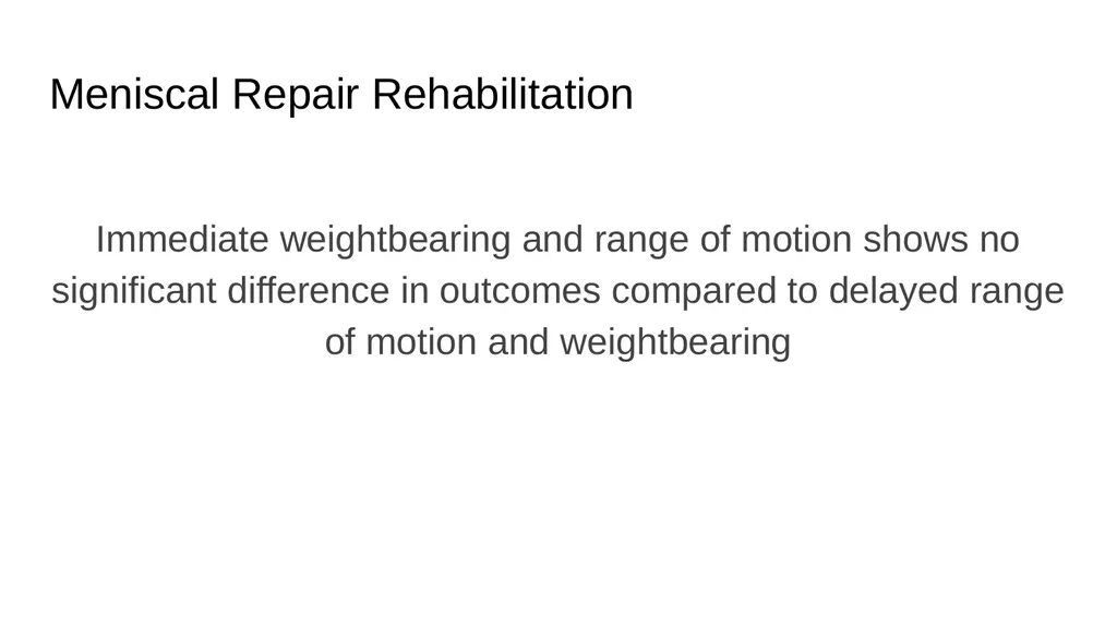 The Meniscus: Injuries, Management and - slide 35 of 74