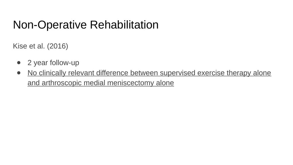 The Meniscus: Injuries, Management and - slide 65 of 74