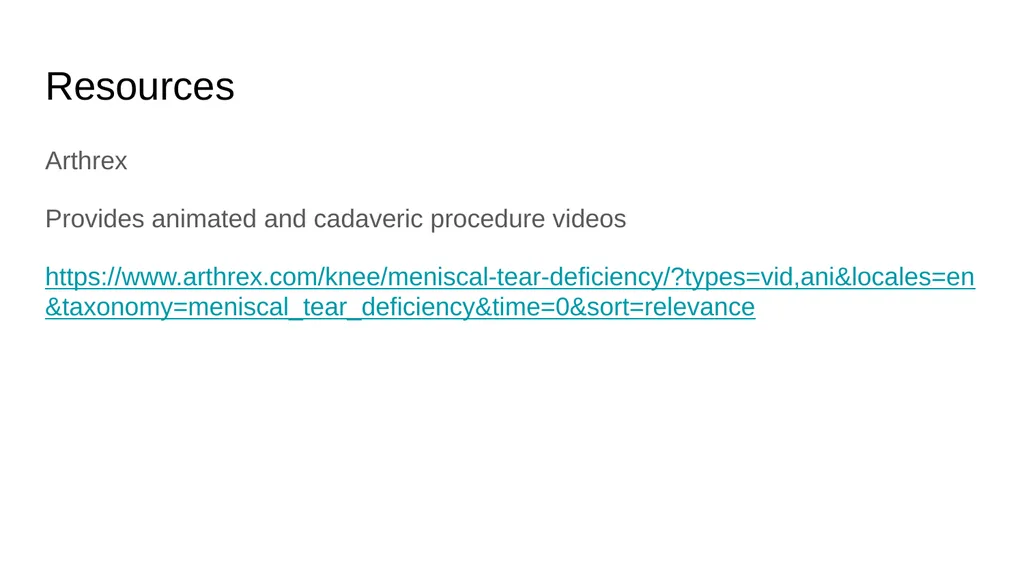 The Meniscus: Injuries, Management and - slide 69 of 74