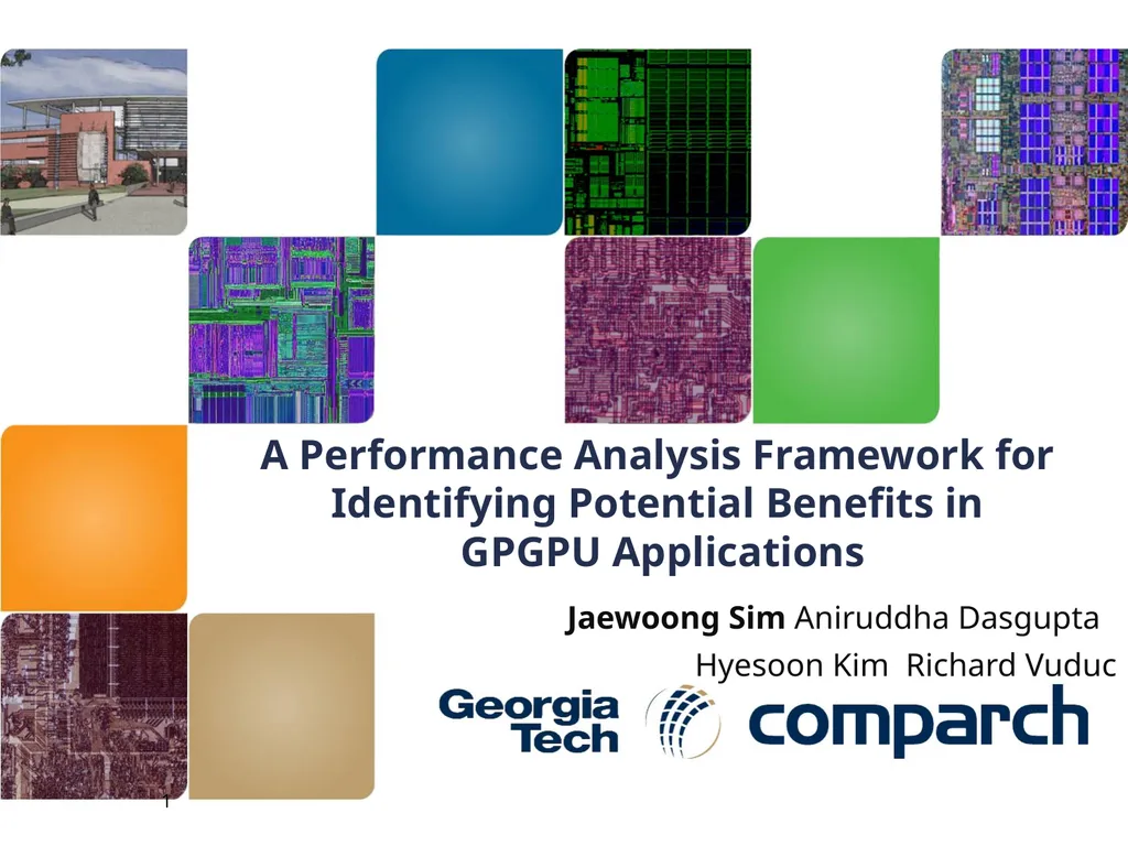 A Performance Analysis Framework for Identifying - slide 1 of 26