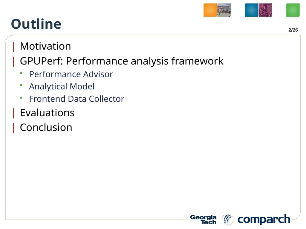 A Performance Analysis Framework for Identifying - slide 2 of 26