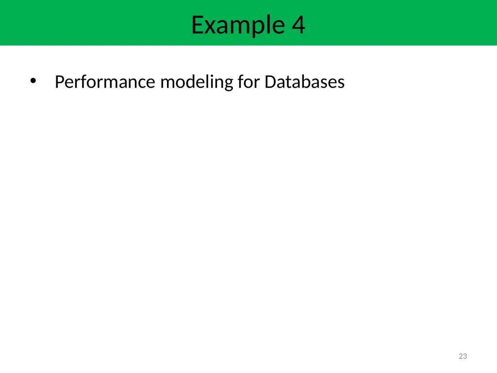 CSE 531: Performance Analysis of Systems Lecture - slide 23 of 25