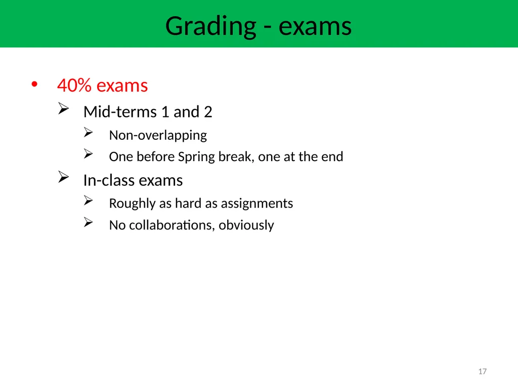 CSE 531: Performance Analysis of Systems Lecture - slide 17 of 25