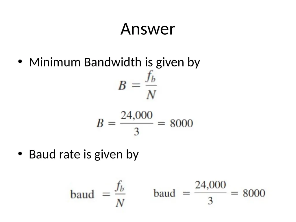 Performance Analysis of Digital Modulation - slide 11 of 18