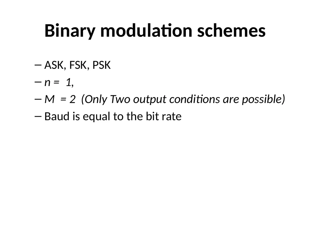 Performance Analysis of Digital Modulation - slide 3 of 18