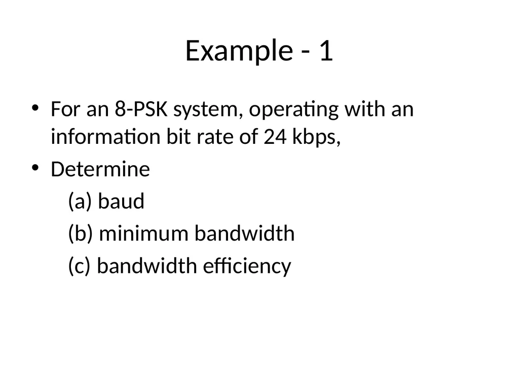 Performance Analysis of Digital Modulation - slide 9 of 18
