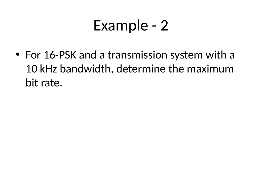 Performance Analysis of Digital Modulation - slide 13 of 18