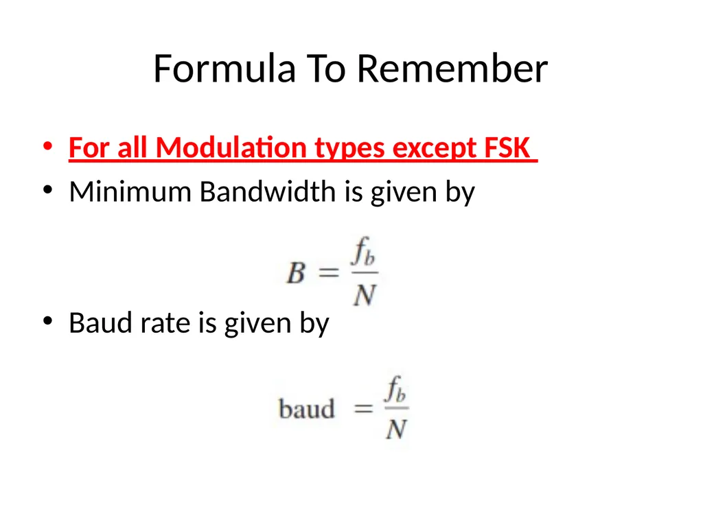 Performance Analysis of Digital Modulation - slide 10 of 18