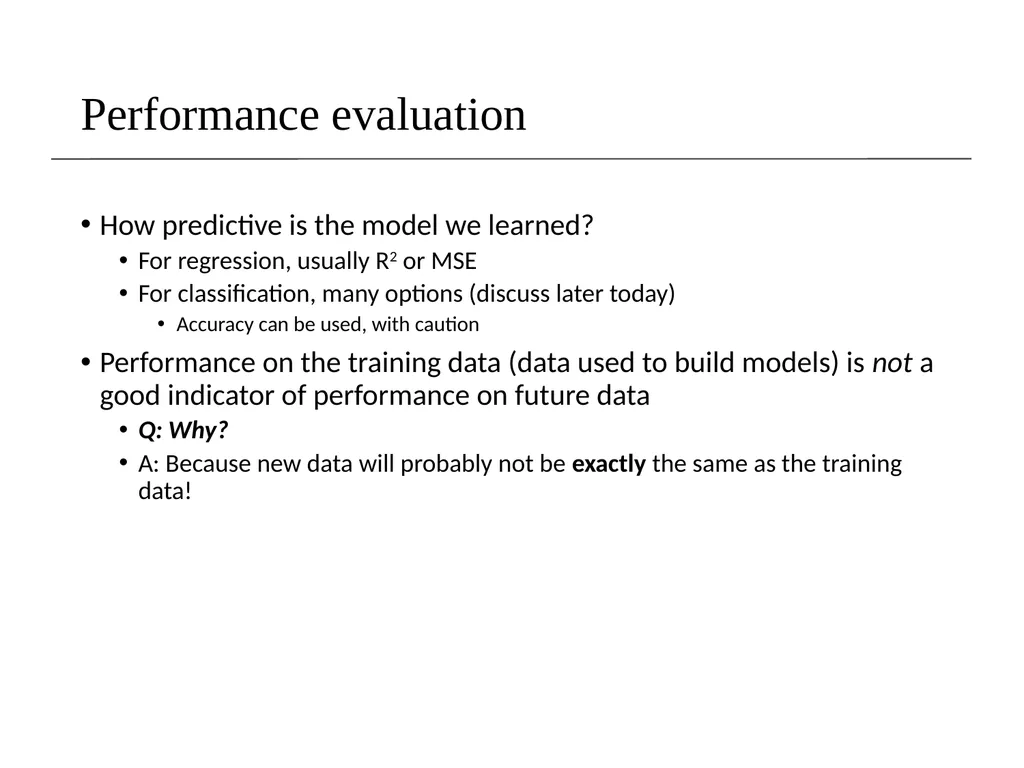 Lecture 8- Performance Evaluation Dr. Sampath - slide 5 of 62