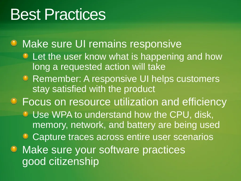 Hands-On Performance with the Windows Performance - slide 23 of 26