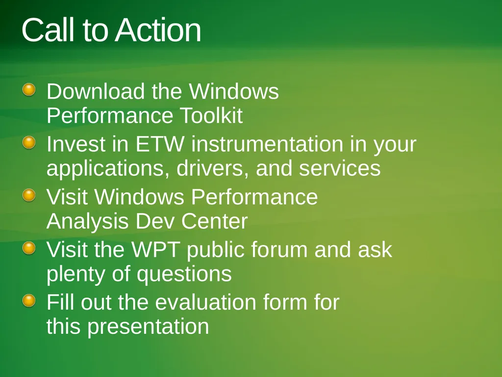 Hands-On Performance with the Windows Performance - slide 24 of 26