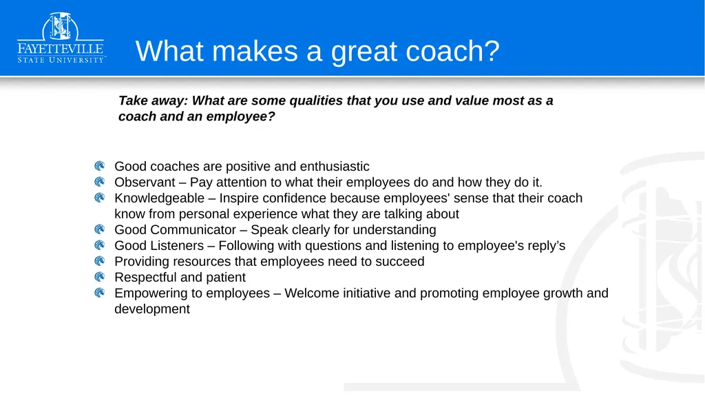 Helpful tools for Effective Coaching Why do I need - slide 4 of 8