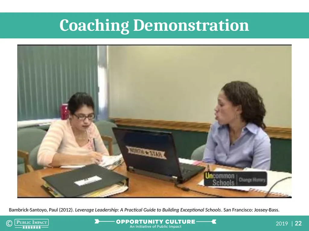 Multi-Classroom Leadership Coaching Part 2: How to - slide 22 of 32