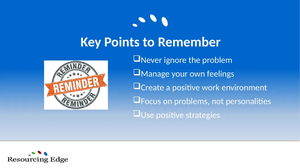 Coaching/Counseling Identify challenges associated - slide 23 of 26