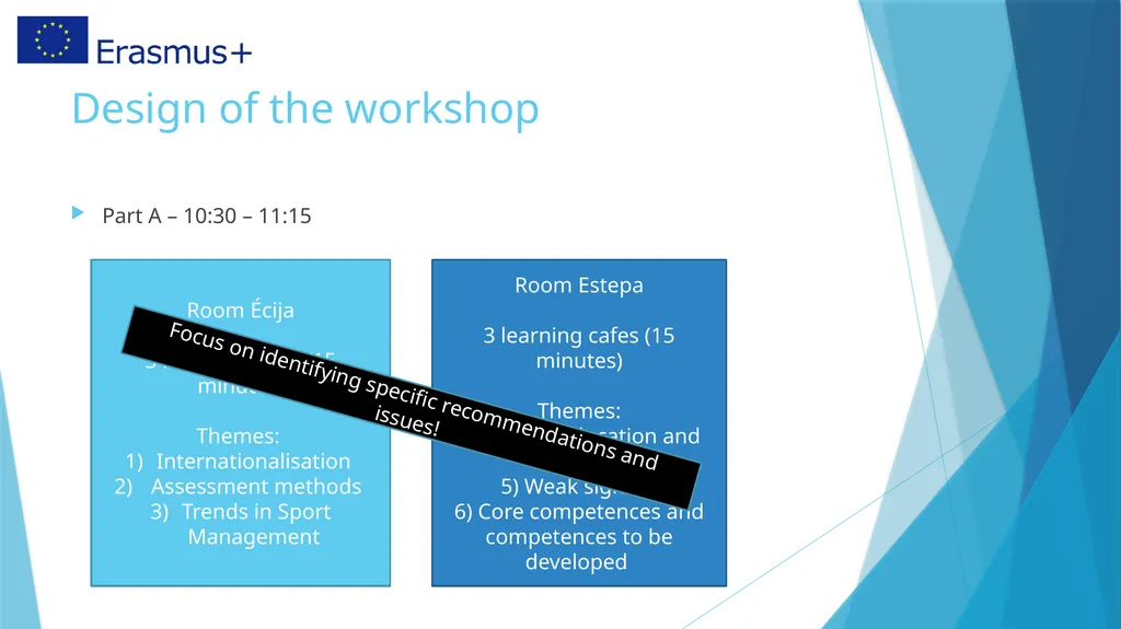 Workshop: Designing Sport Management Curricula - slide 5 of 9