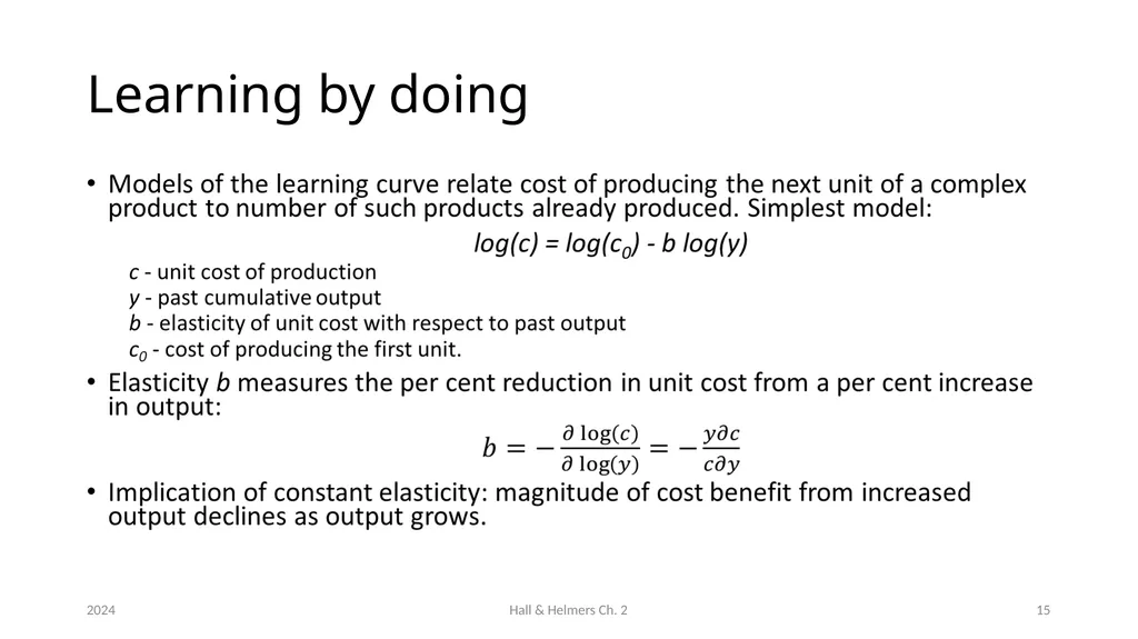 Chapter 2 The innovation process Bronwyn H. Hall & - slide 15 of 29
