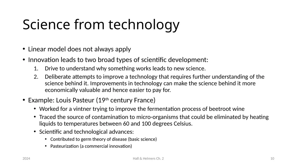 Chapter 2 The innovation process Bronwyn H. Hall & - slide 10 of 29
