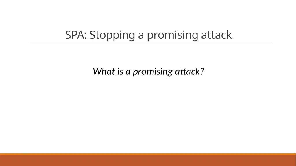 Tactical Fouls: SPA & DOGSO Presented by Chris - slide 6 of 14