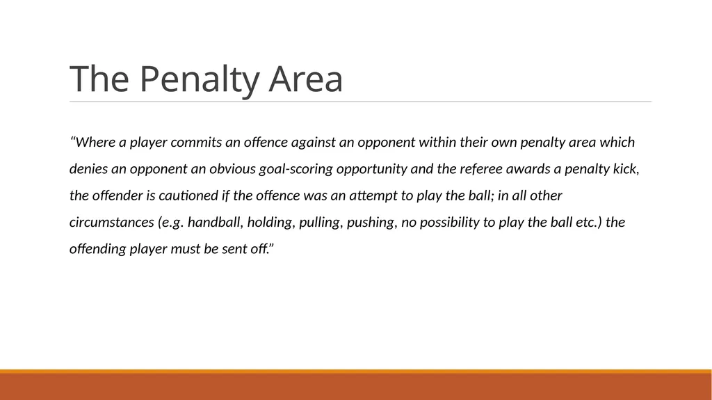 Tactical Fouls: SPA & DOGSO Presented by Chris - slide 9 of 14