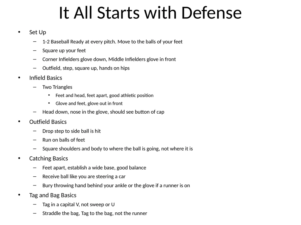 Basic Baseball Mechanics Bob McCreary Baseball by - slide 3 of 7