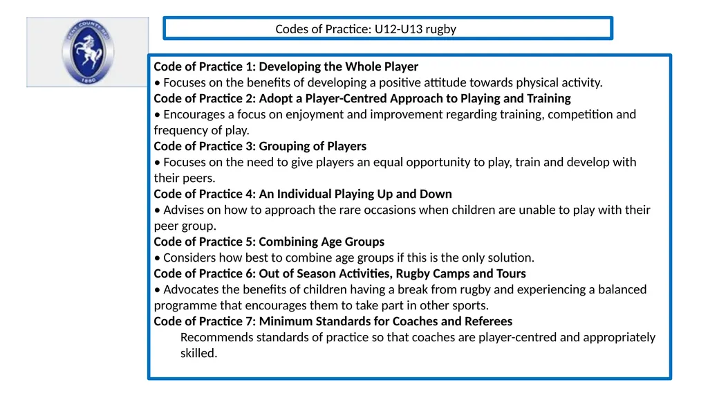 KCRFU EXECUTIVE GAME DEVELOPMENT COMMITTEE YOUTH - slide 5 of 20