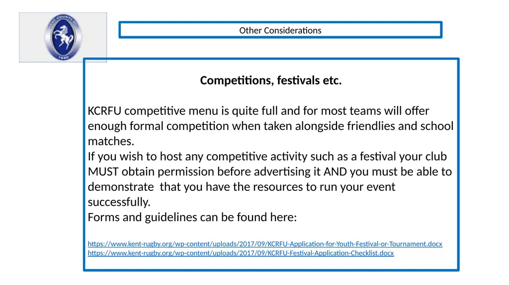 KCRFU EXECUTIVE GAME DEVELOPMENT COMMITTEE YOUTH - slide 18 of 20