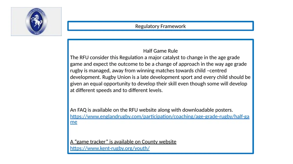 KCRFU EXECUTIVE GAME DEVELOPMENT COMMITTEE YOUTH - slide 13 of 20
