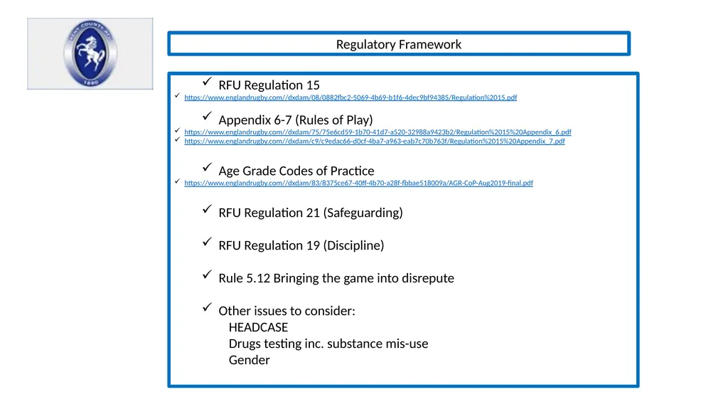 KCRFU EXECUTIVE GAME DEVELOPMENT COMMITTEE YOUTH - slide 4 of 20