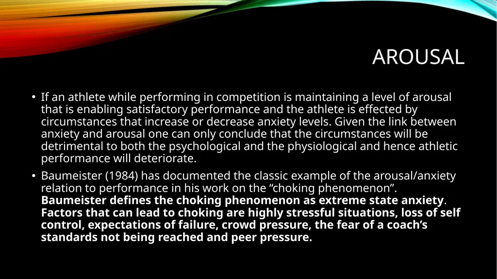 The effects of referee and player frustration on a - slide 10 of 23