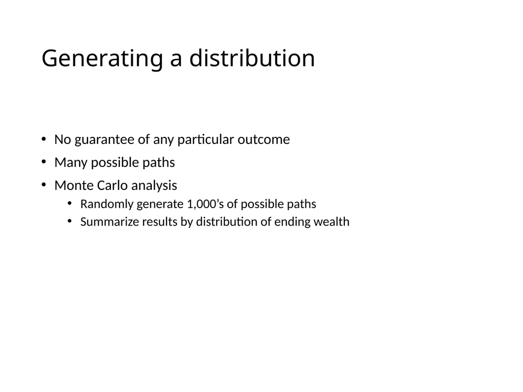 Uncertainty and Retirement Planning Lecture for - slide 10 of 18