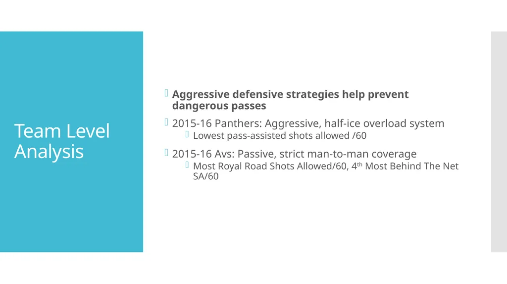 Defending The Pass - Evaluating Defensive Ability - slide 14 of 19
