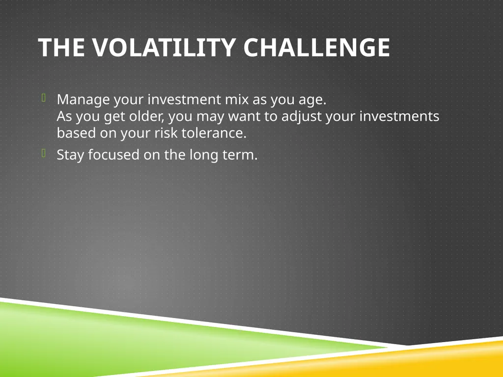 Retirement Planning Seminar Dr Carson L. Greene - slide 24 of 27