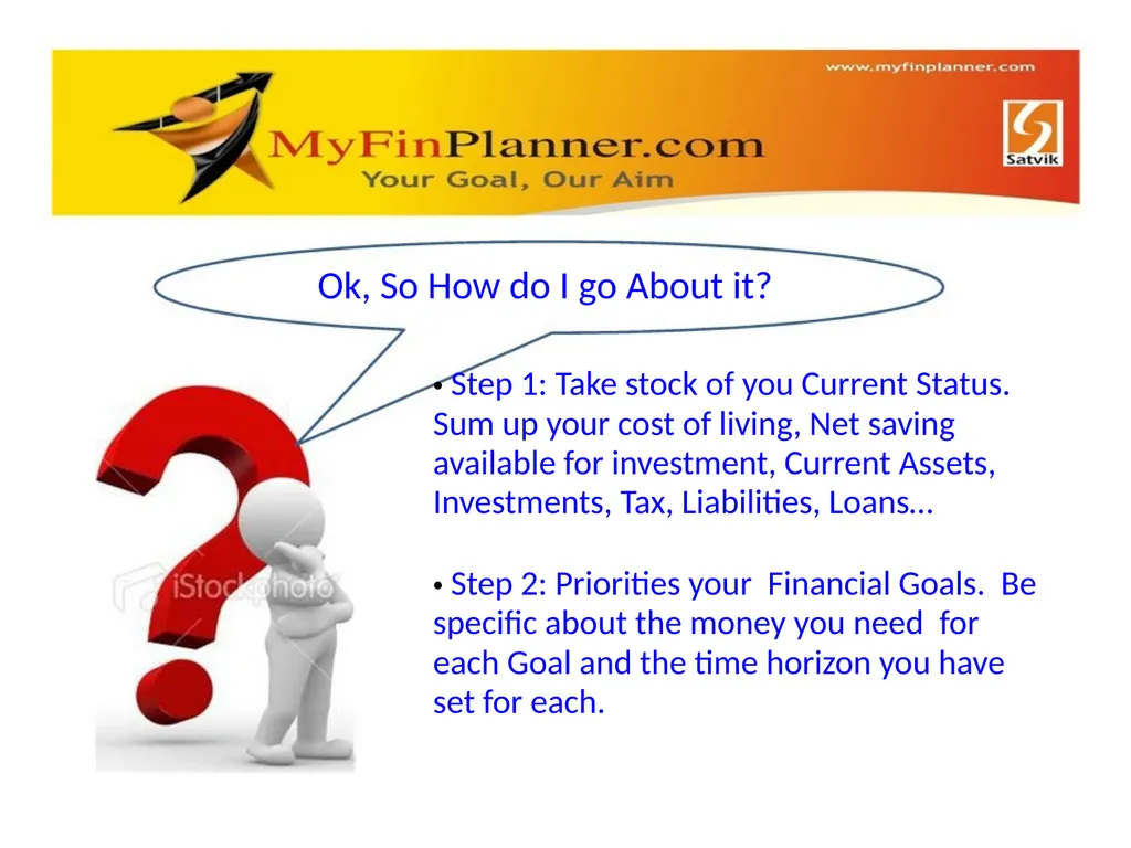 What’s Financial Planning?? • Financial Planning - slide 5 of 12