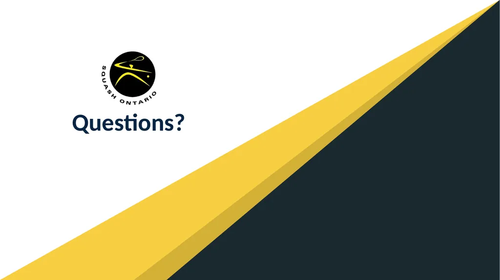 Squash Ontario 2020 AGM Meeting Wednesday, August - slide 11 of 11