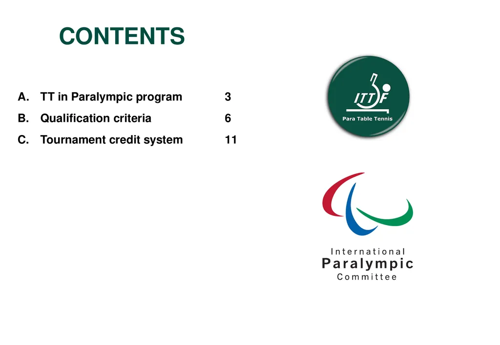 Para Table Tennis Tokyo 2020 Qualification - slide 2 of 15