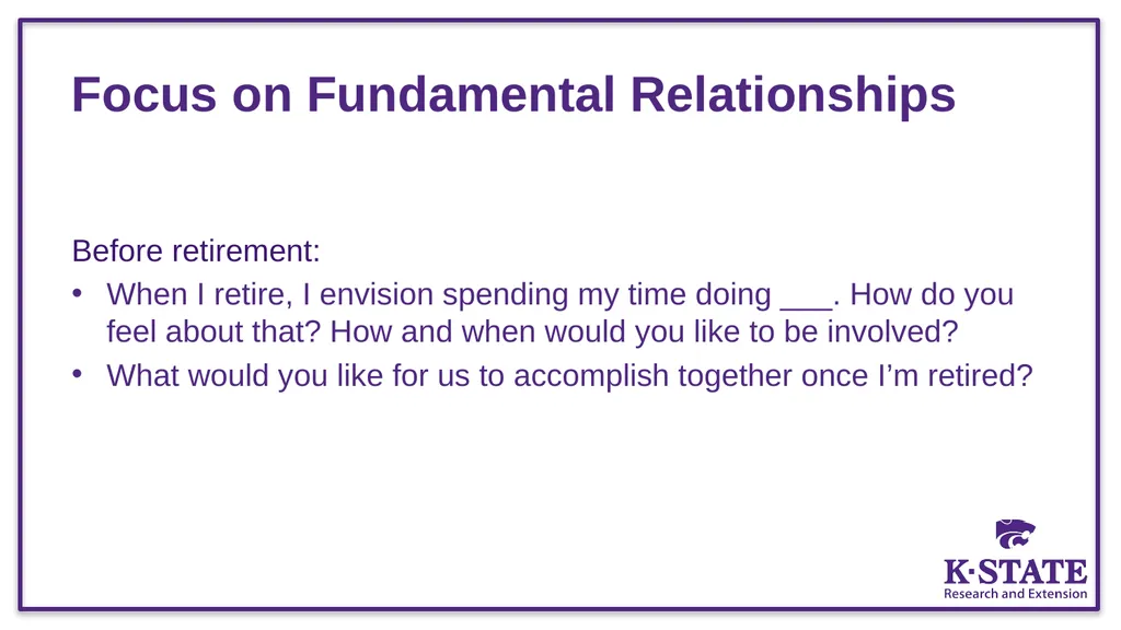 So Now What? Tips for Managing Life after - slide 7 of 15