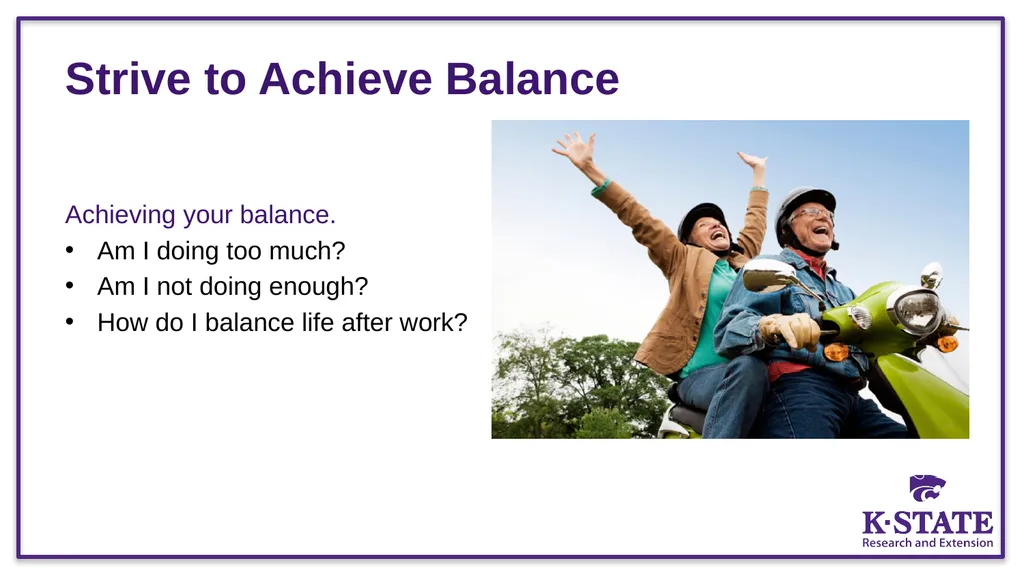 So Now What? Tips for Managing Life after - slide 12 of 15
