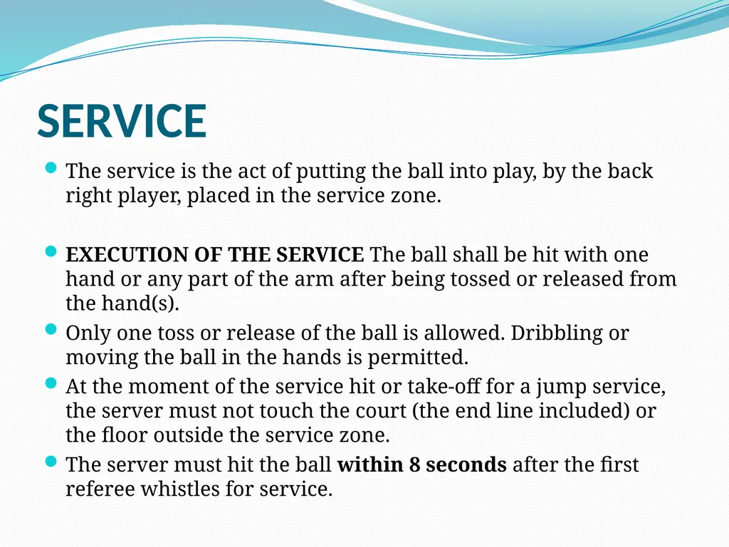 Volleyball P E 102 The Brief History of the Game - slide 23 of 35