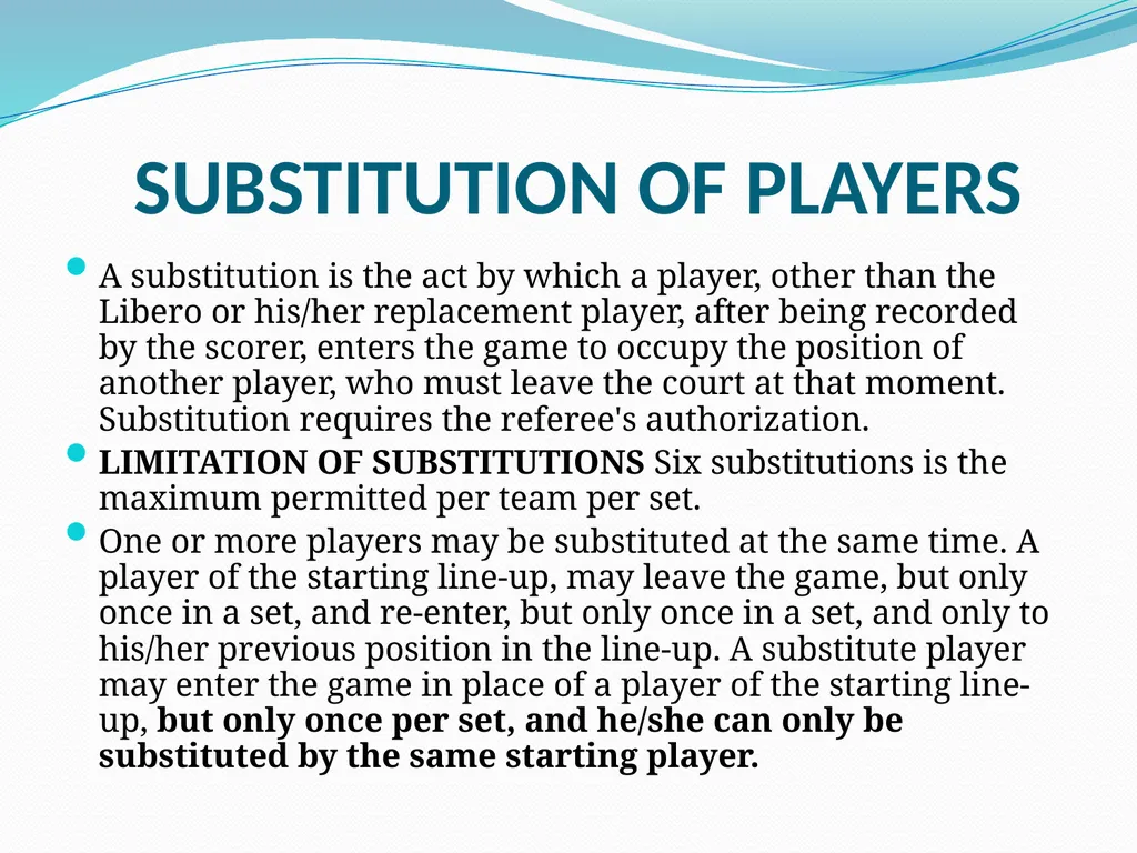 Volleyball P E 102 The Brief History of the Game - slide 30 of 35