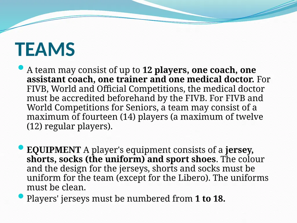 Volleyball P E 102 The Brief History of the Game - slide 11 of 35