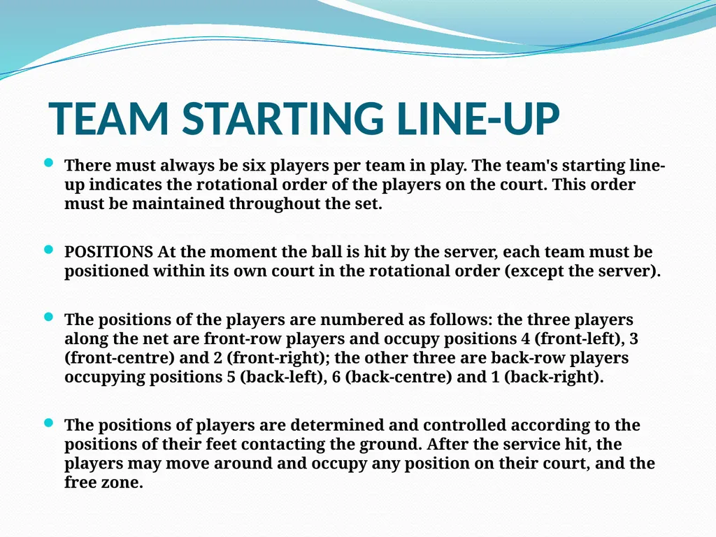 Volleyball P E 102 The Brief History of the Game - slide 15 of 35