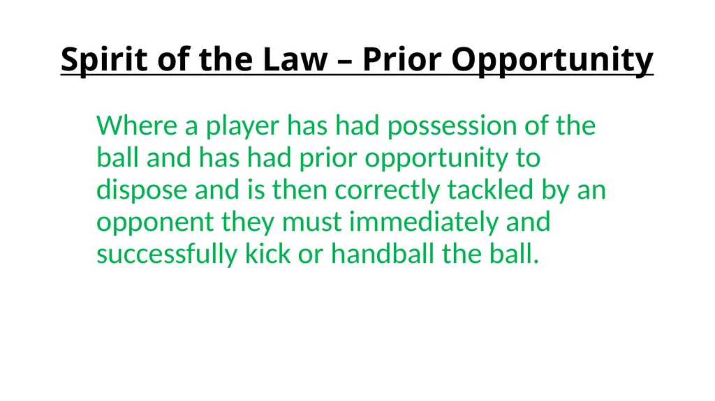 Tackling –Holding the Ball Introduction – Holding - slide 5 of 14