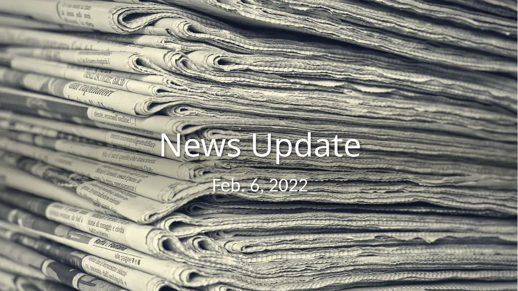 News Update Feb. 6, 2022 Assignor help! - slide 1 of 13