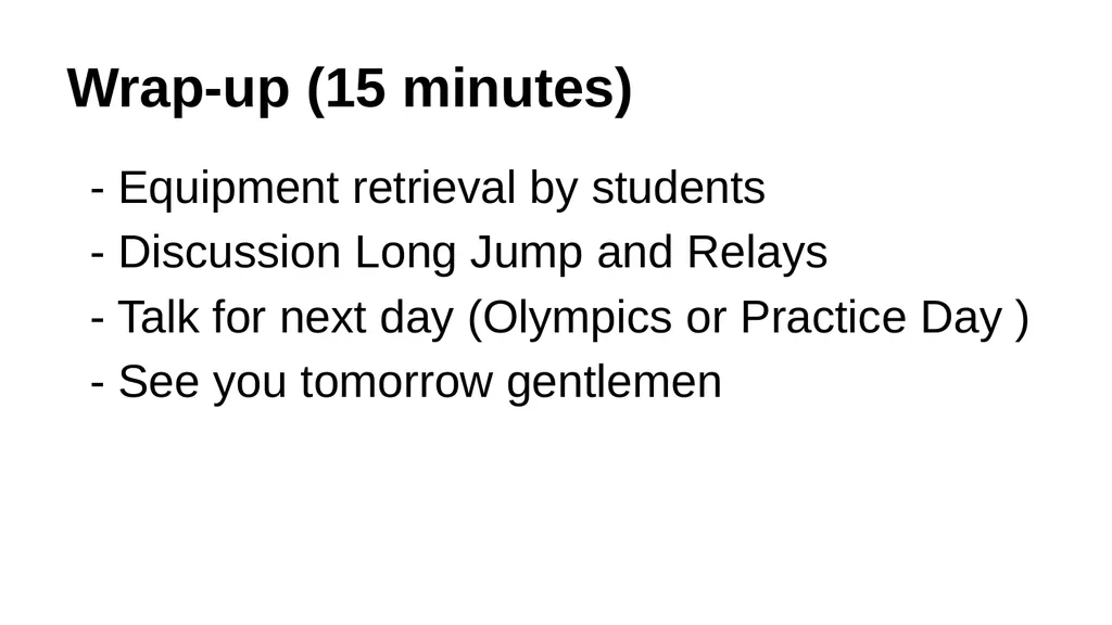 Unit Plan - Track & Field Lesson Six- Long Jump - slide 9 of 9
