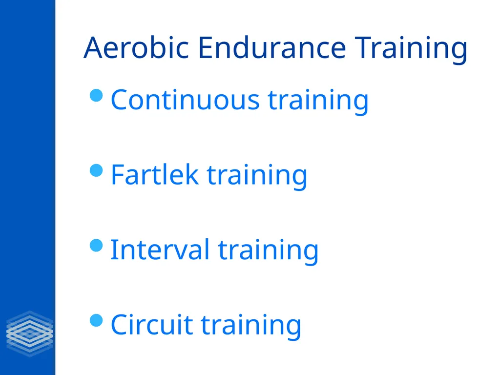 How does a marathon runner use aerobic endurance? - slide 3 of 16