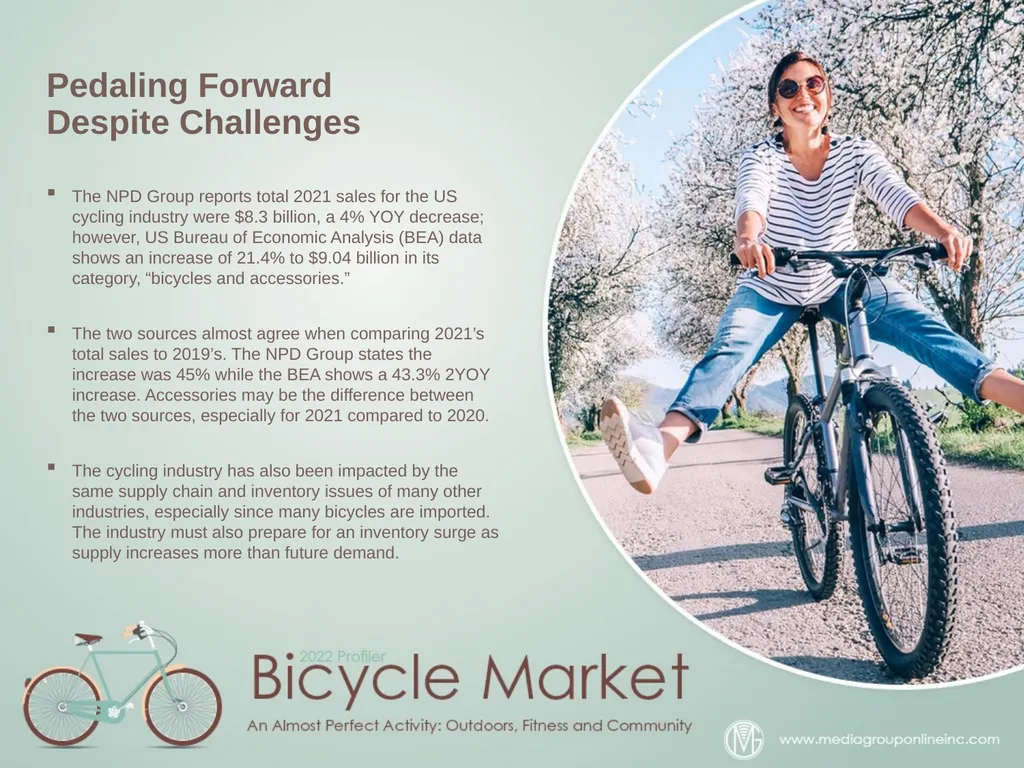 Pedaling Forward Despite Challenges The NPD Group - slide 2 of 10