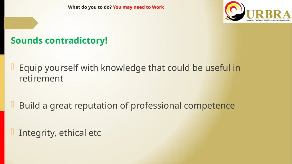 “Early Planning For A Happy Retirement” Martin A. - slide 11 of 16