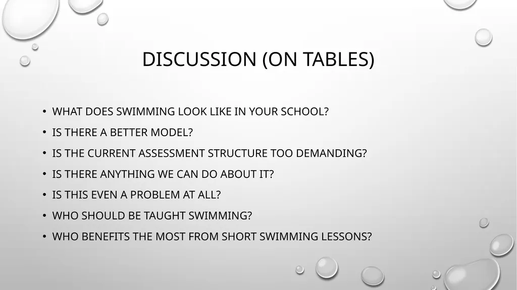 Swimming The rant of an ex PE teacher! The Soft - slide 15 of 15